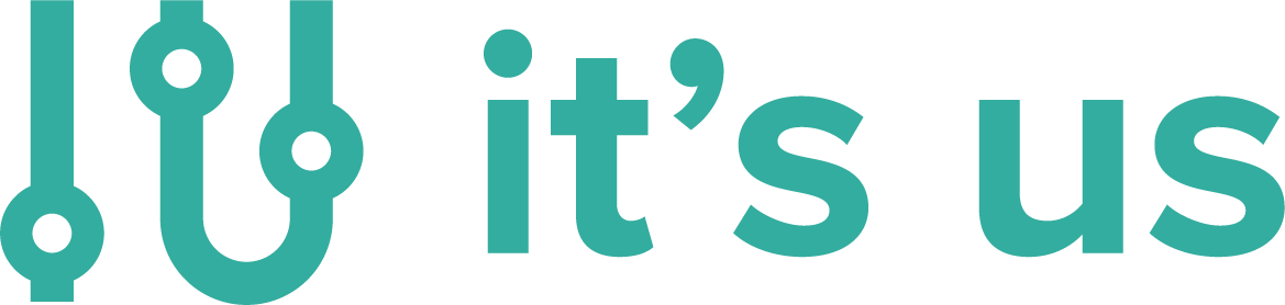 It's Us - logo - coloured